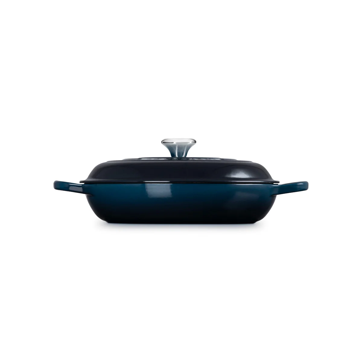 Le Creuset Signature Round Shallow Casserole Nuit 30cm (3.5L) - Image 5