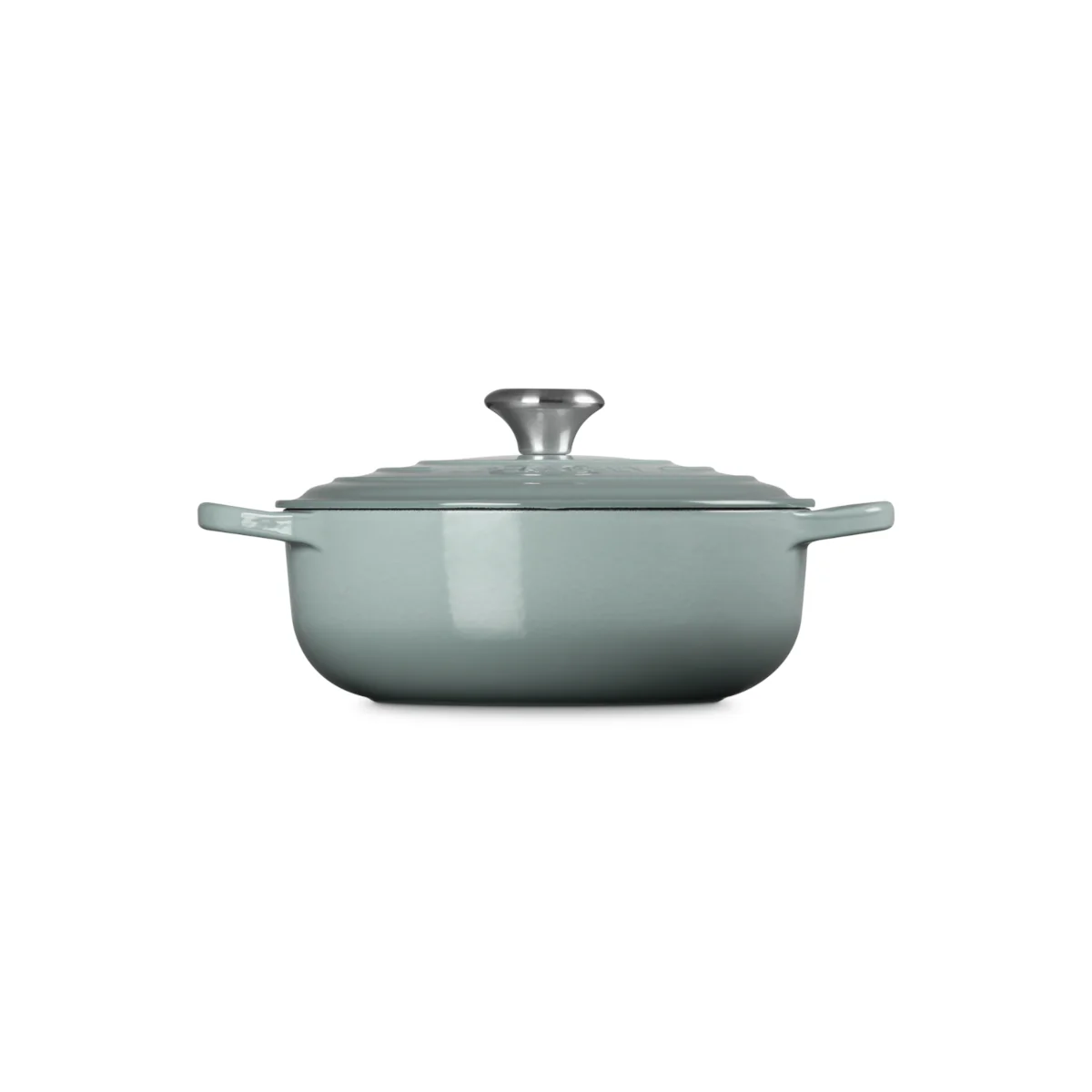 Le Creuset Signature Sauteuse Sea Salt 24cm (3.4L) - Image 3