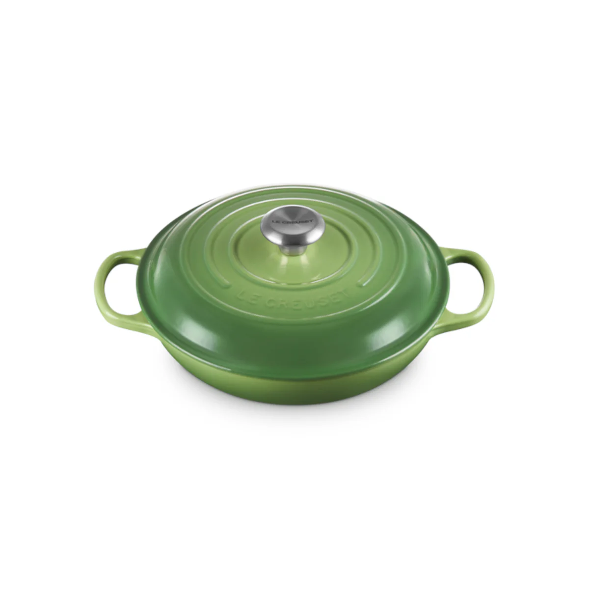 Le Creuset Signature Shallow Casserole Bamboo 26cm - Image 2