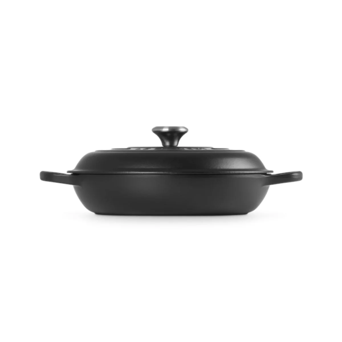 Le Creuset Signature Shallow Casserole Satin Black 30cm (3.5L) - Image 2