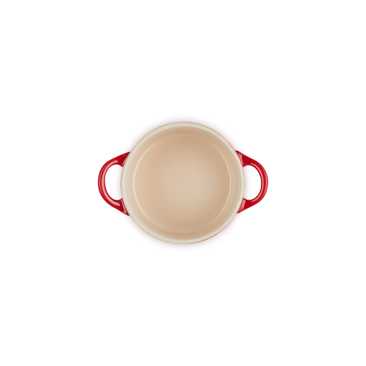 Le Creuset Stoneware Mini Cocotte Cerise 10cm - Image 4
