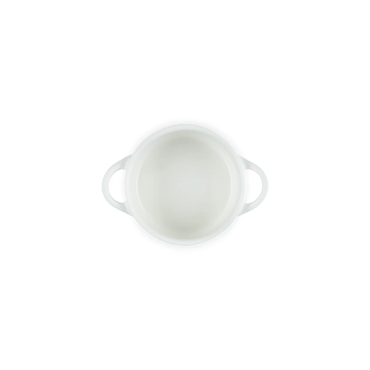 Le Creuset Stoneware Mini Cocotte Meringue 10cm - Image 4