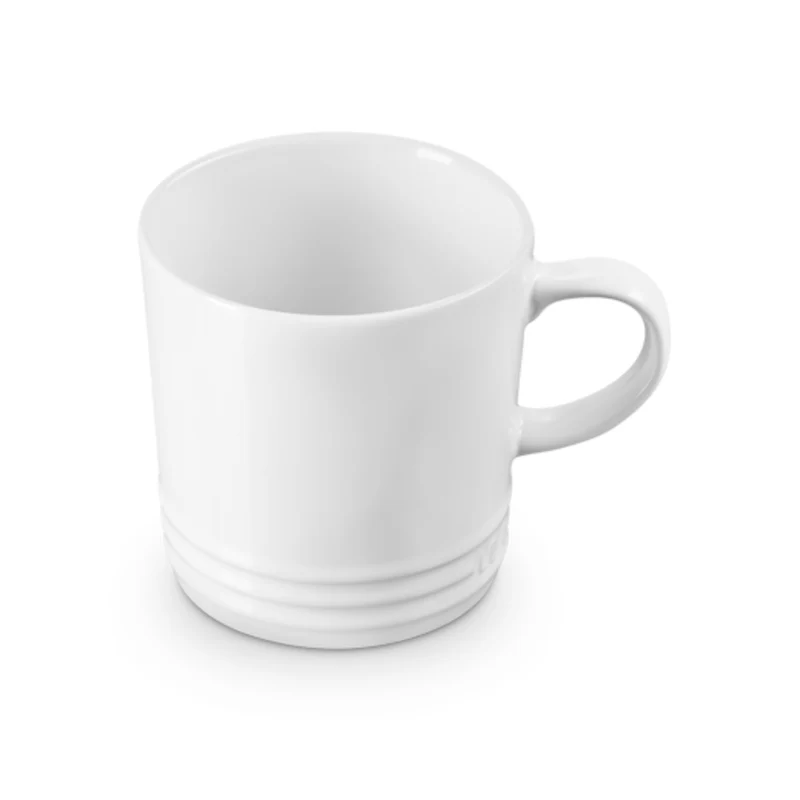 Le Creuset Stoneware Mug White 350ml - Image 2