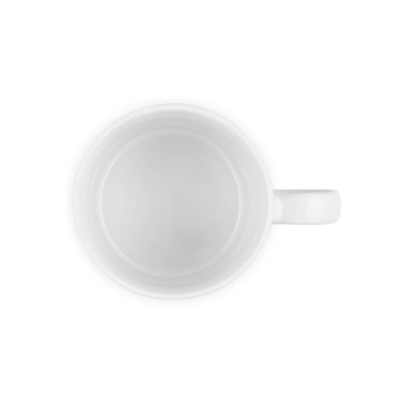 Le Creuset Stoneware Mug White 350ml - Image 4