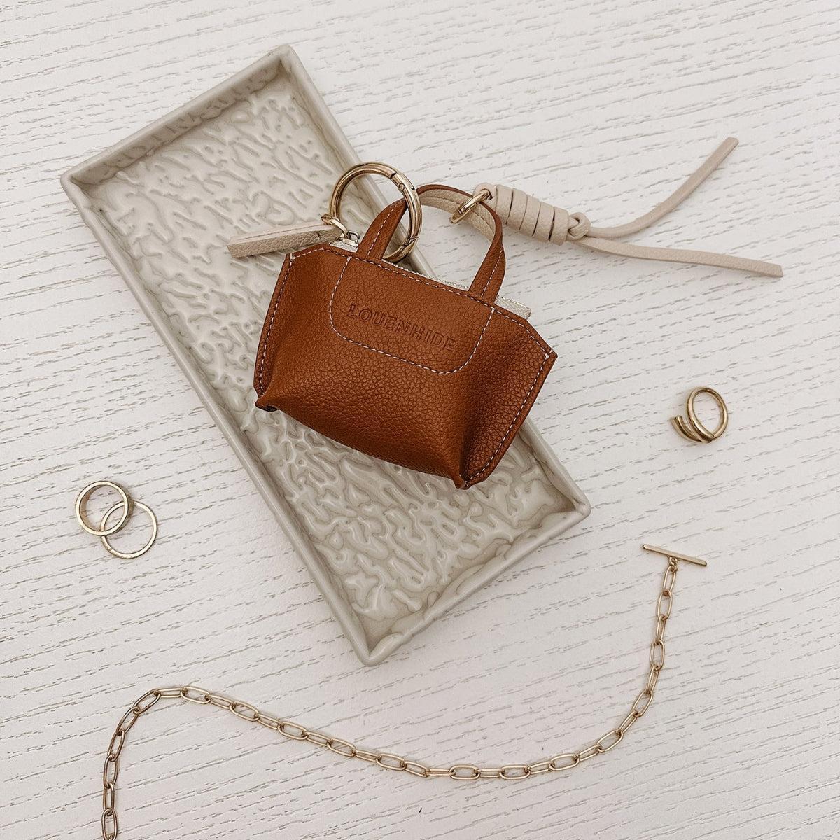 Louenhide Gina Bag Charm Tan - Image 3