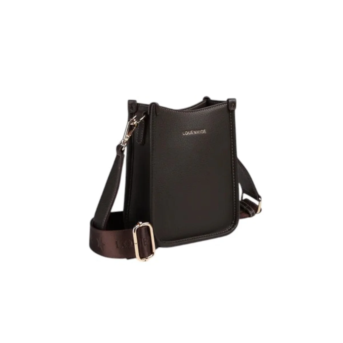Louenhide Parker Phone Crossbody Bag Chocolate - Image 2