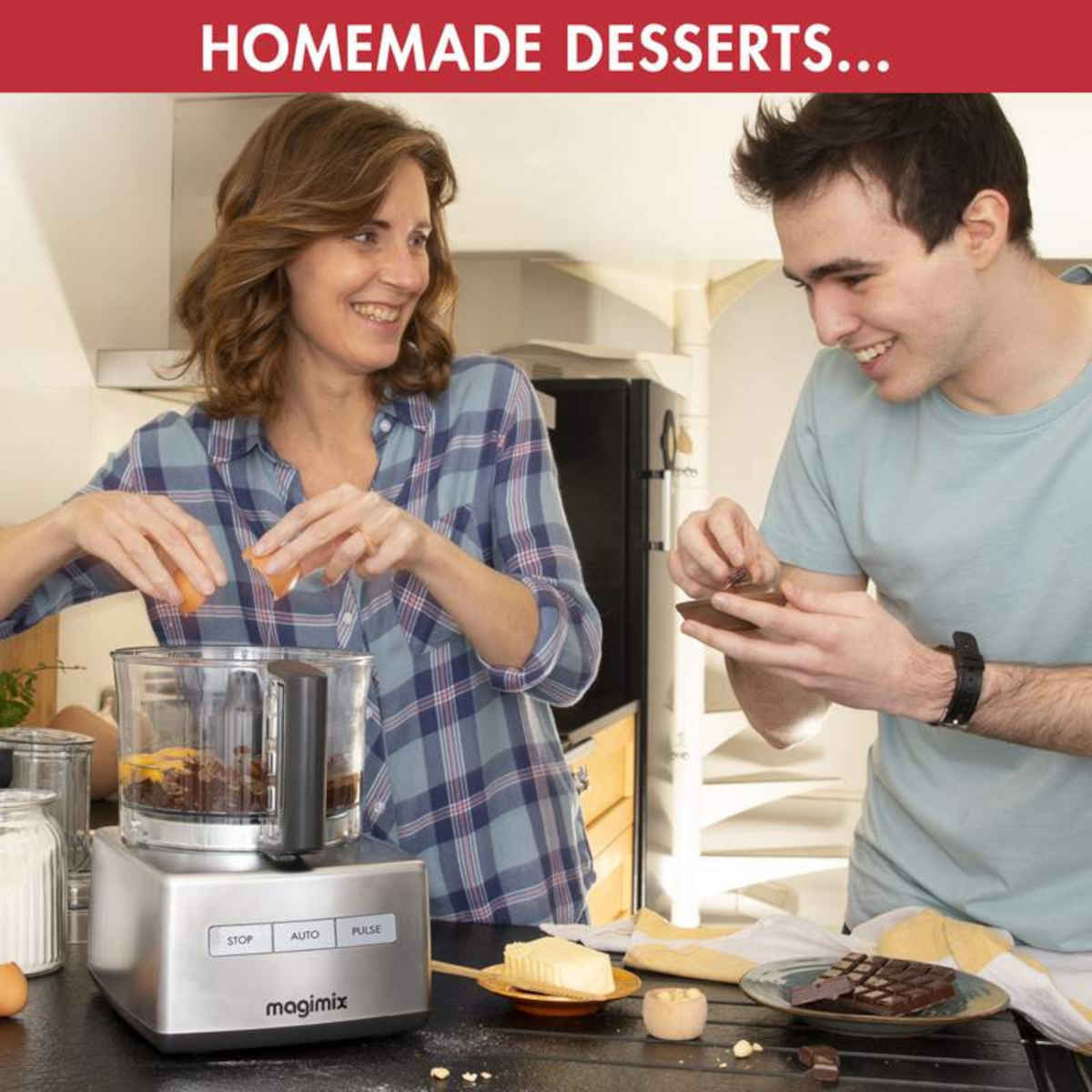 Magimix 4200XL Food Processor with Blendermix Chrome - Image 4