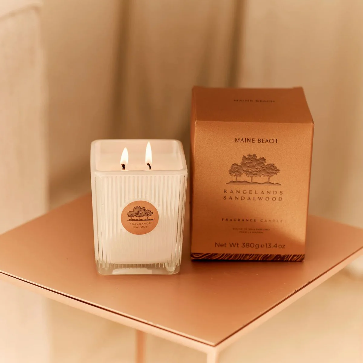 Maine Beach Rangelands Sandalwood Fragrance Candle 380g - Image 4
