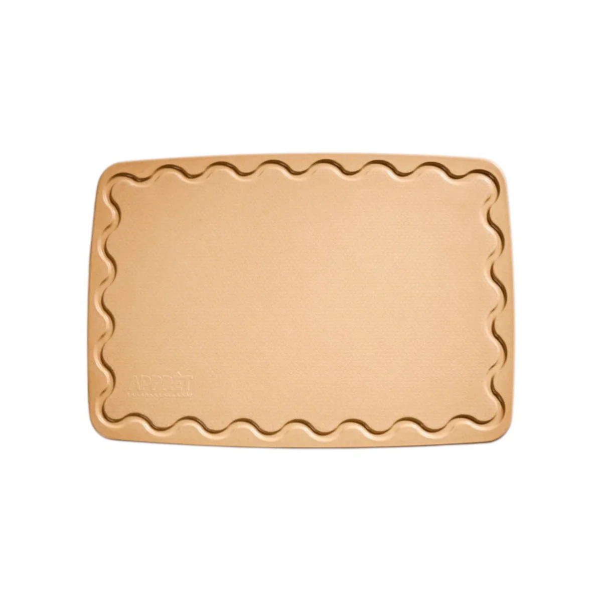 Maison Appret Rice Husk Chopping Board Beige 40 x 28cm