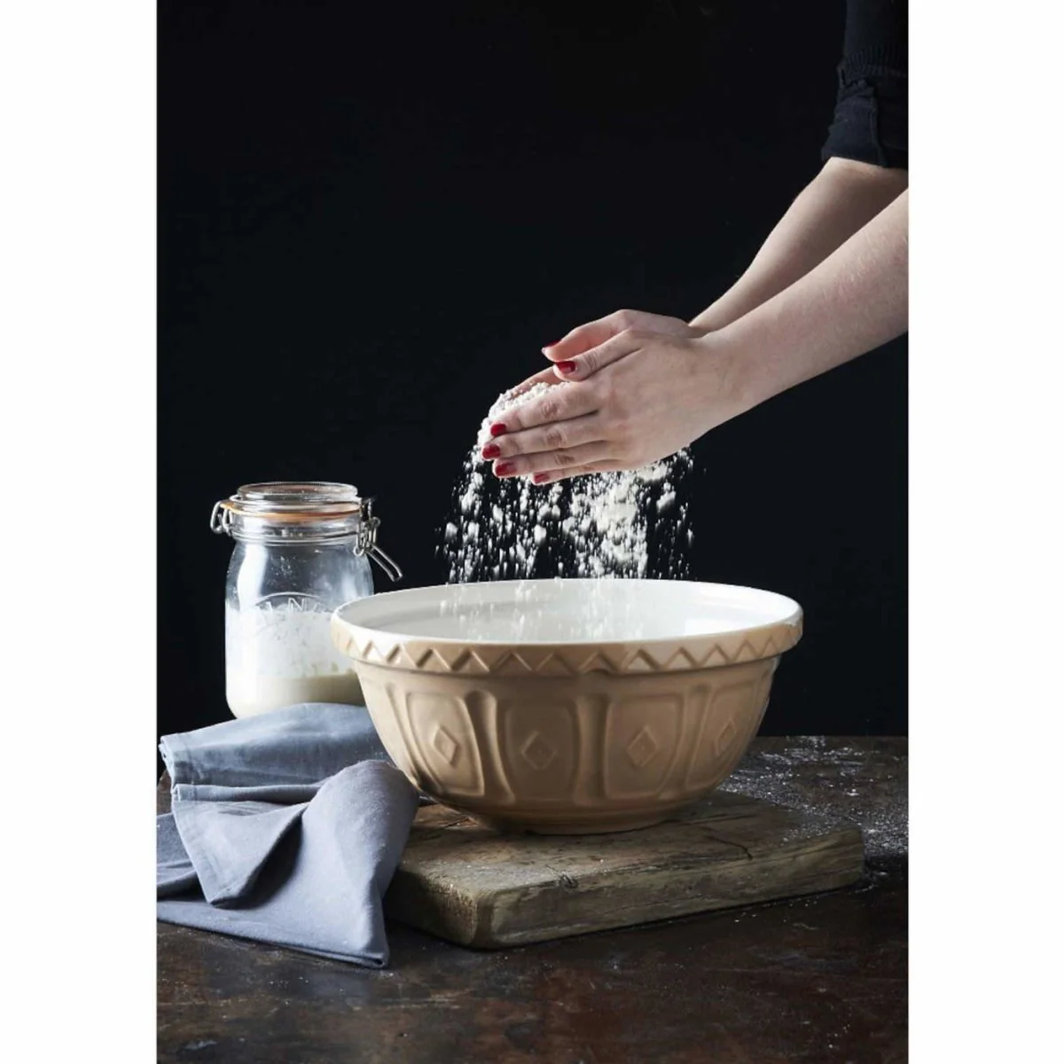 Mason Cash Cane Mixing Bowl 32cm 5L - Image 3