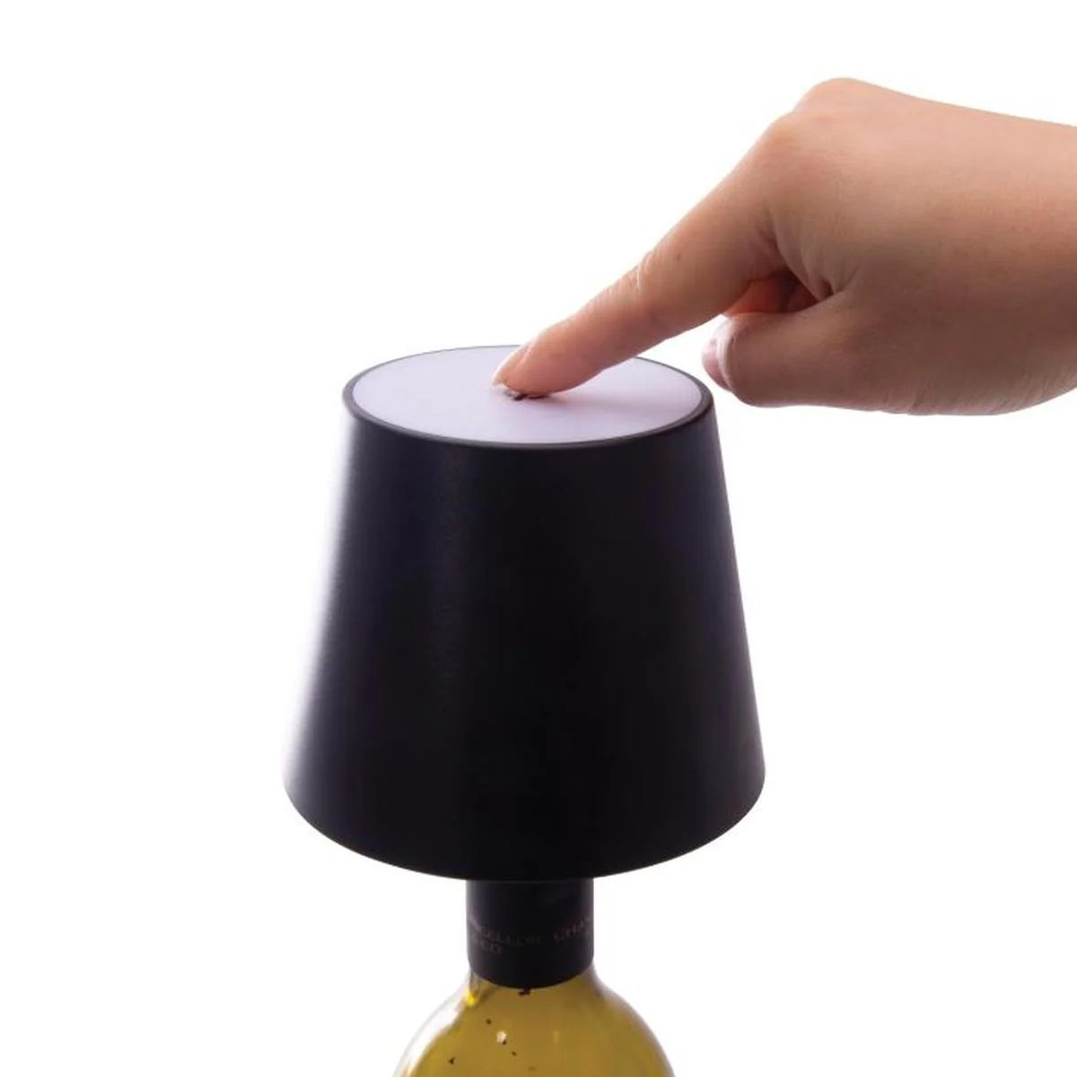 Maverick Rechargeable Bottle Lamp Black - Image 2