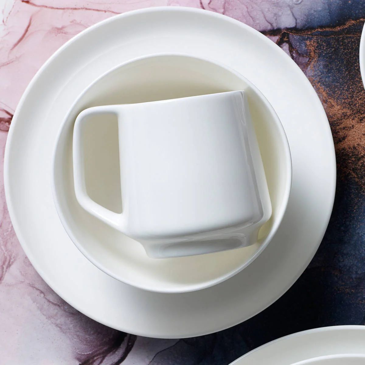 Noritake Marc Newson Dinner Set White 12 Piece - Image 7