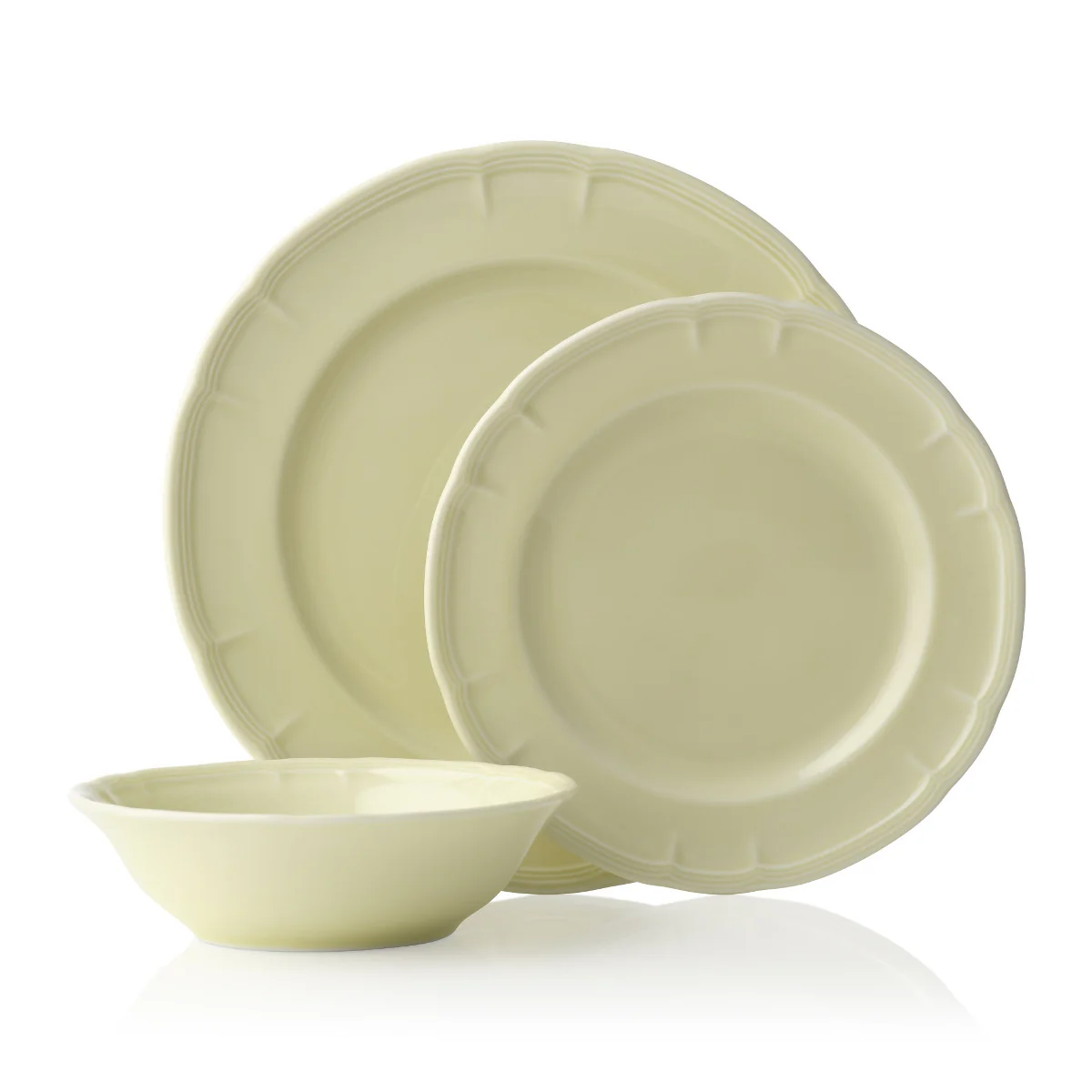 Noritake Provence Dinner Set Citron 12 Piece - Image 2