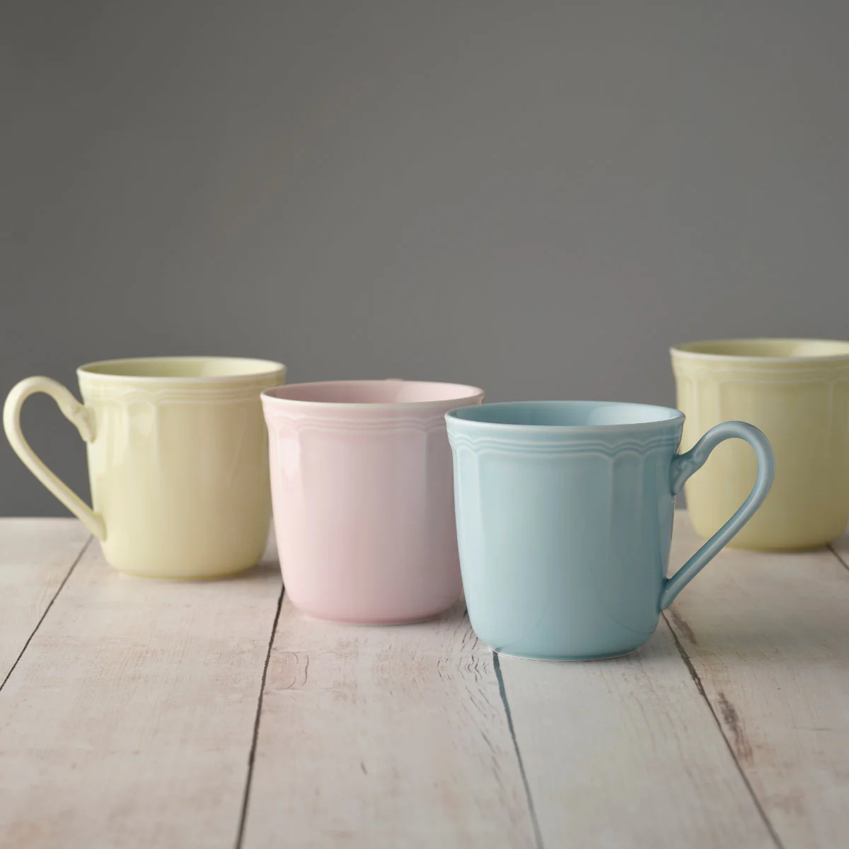 Noritake Provence Fine Porcelain Mug Bleu 290ml (Set of 4) - Image 2