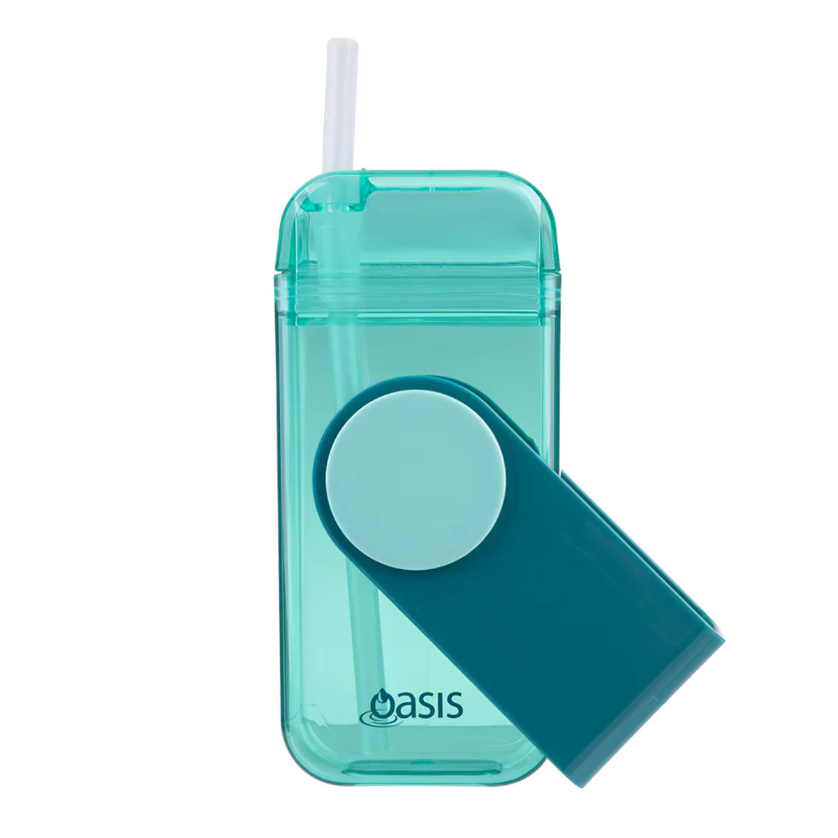 Oasis Tritan Kid's Juice Box Green 300ml - Image 4