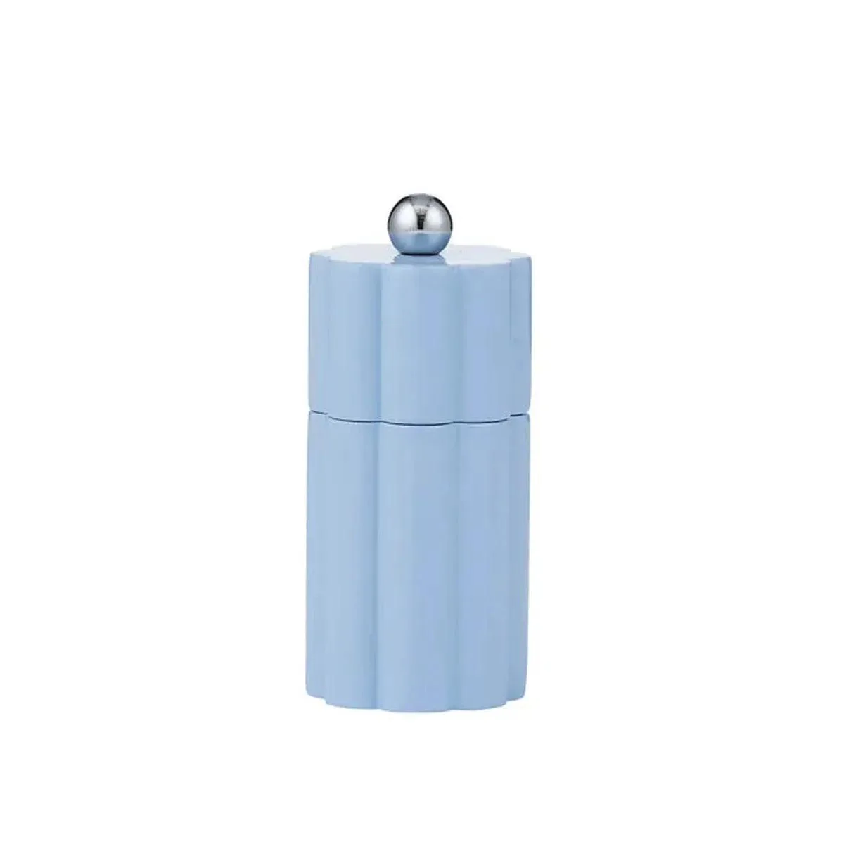 Assemble Omega Wood Salt & Pepper Grinder Denim 5x11.5cm