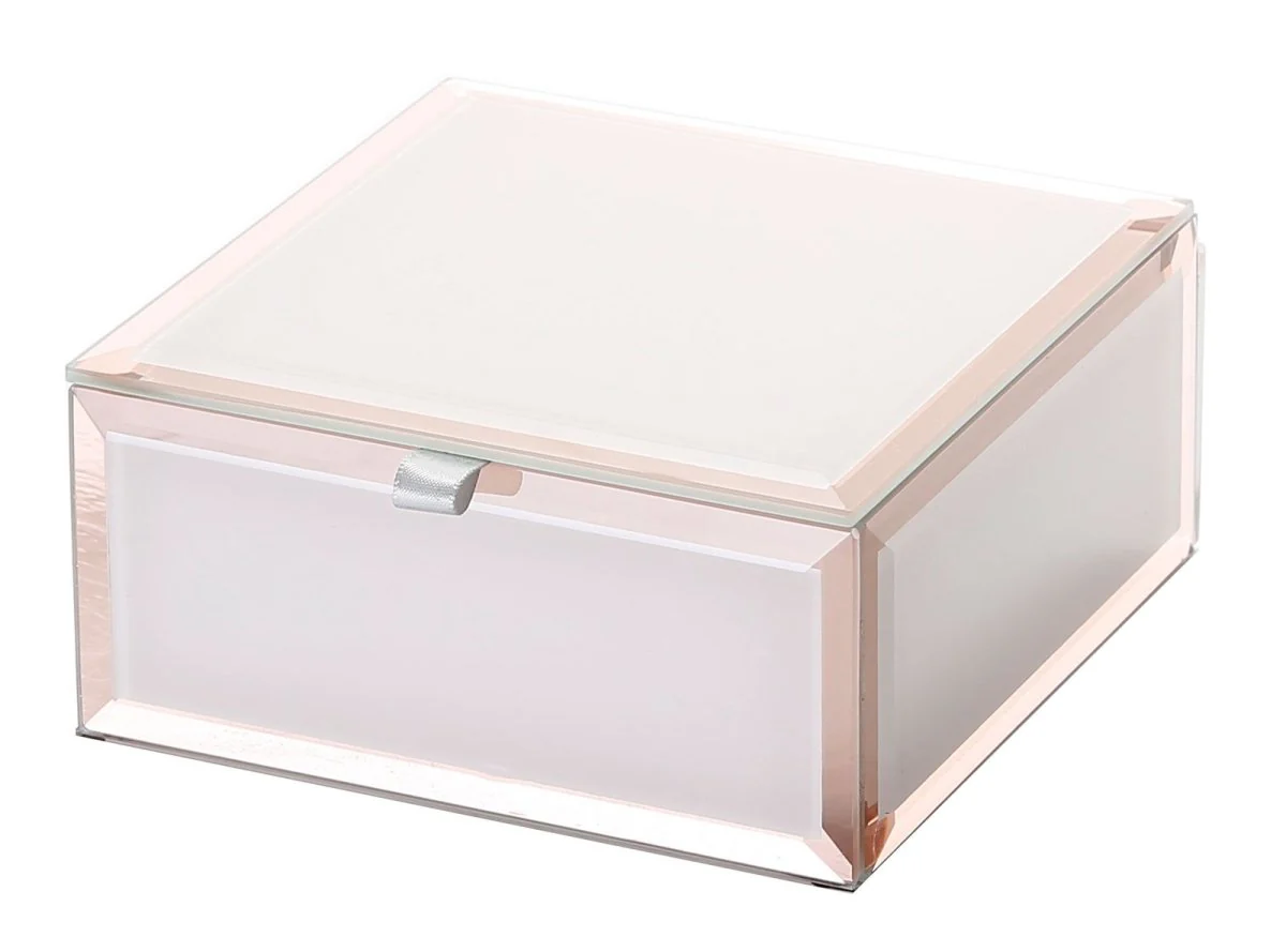 One Six Eight London Sara Jewellery Box Blush Small - Image 2