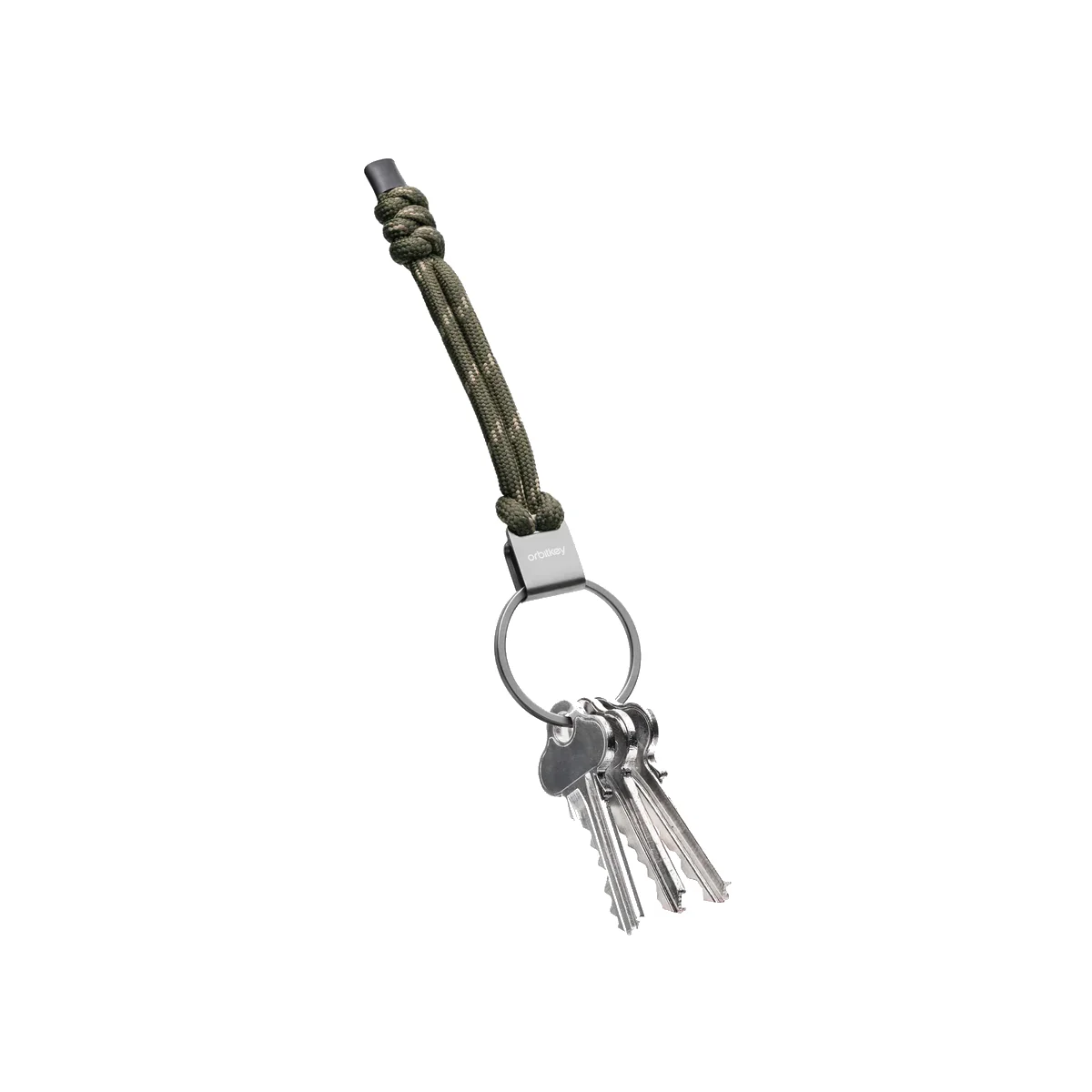 Orbitkey Urban Loop Keychain Olive - Image 3