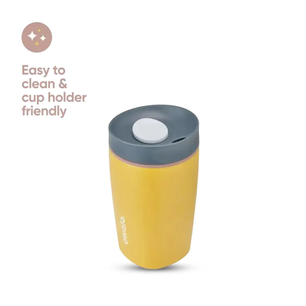 Owala SmoothSip Slider Water Bottle Golden Quest 355ml - Image 3