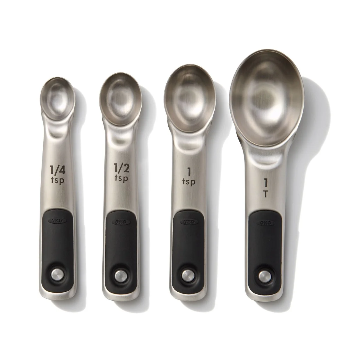 OXO Stainless Steel Measuring Spoons Set of 4 - Image 4