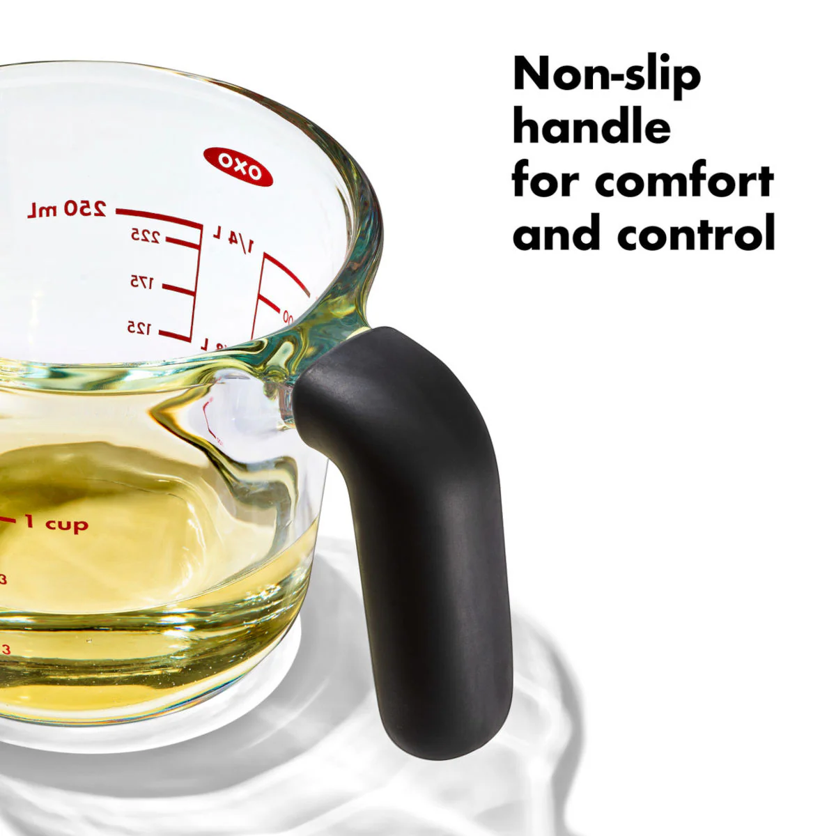 OXO Good Grips Glass Measuring Cup 250ml (1 Cup) - Image 4