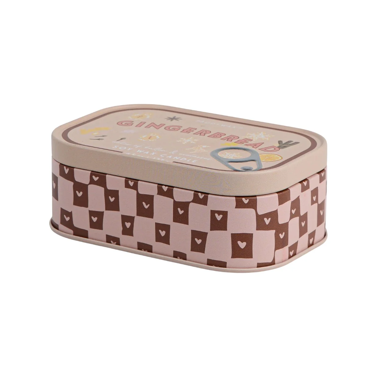 Paddywax Bistro Gingerbread Tin Candle 127g