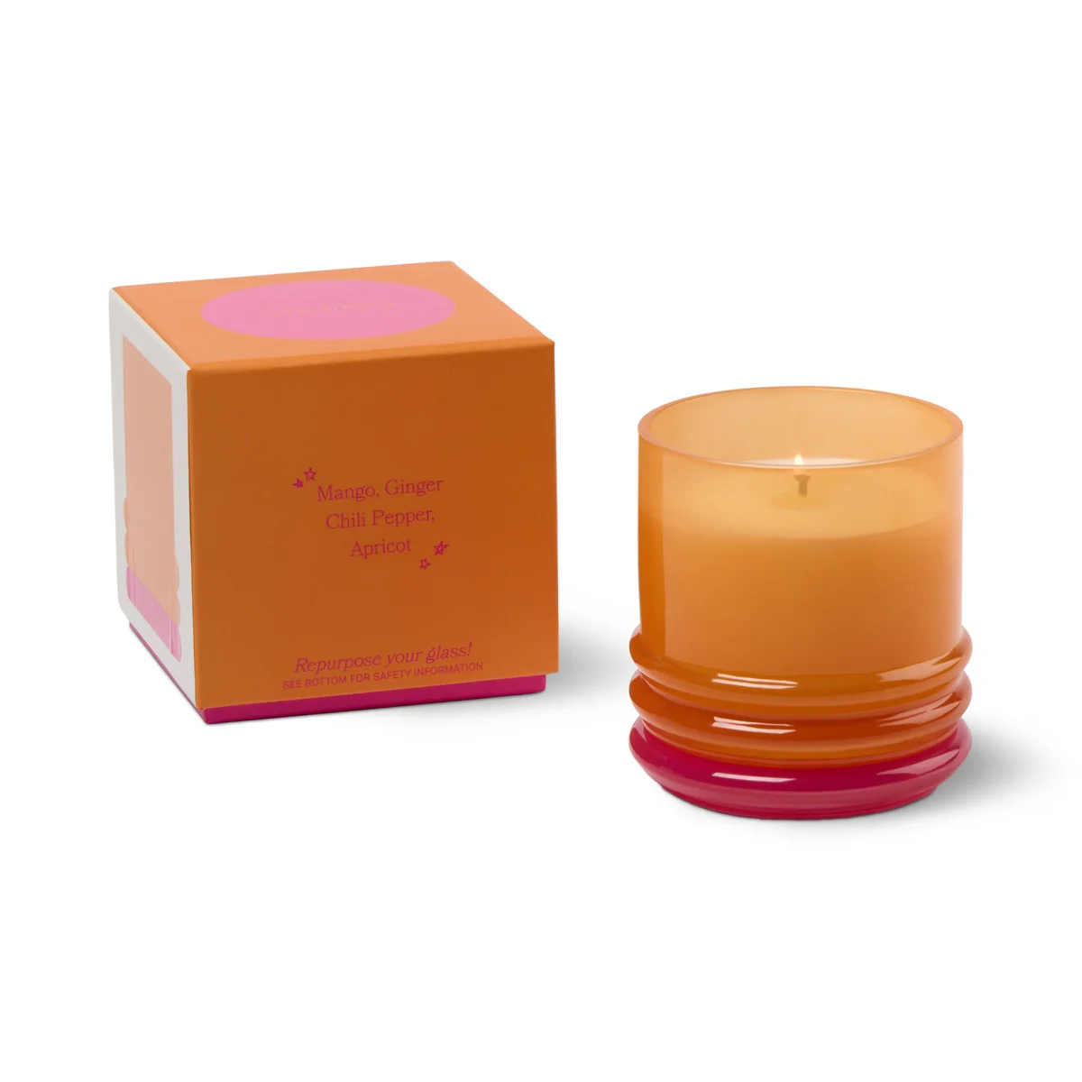 Paddywax Stacked Infrared Mango Candle 198g - Image 3
