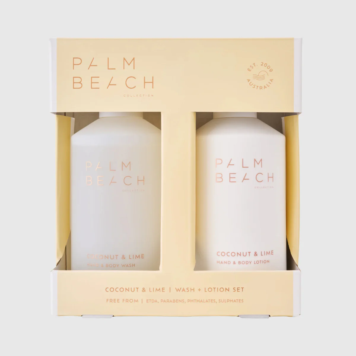 Palm Beach Collection Coconut & Lime Hand & Body Wash + Lotion Pack - Image 2