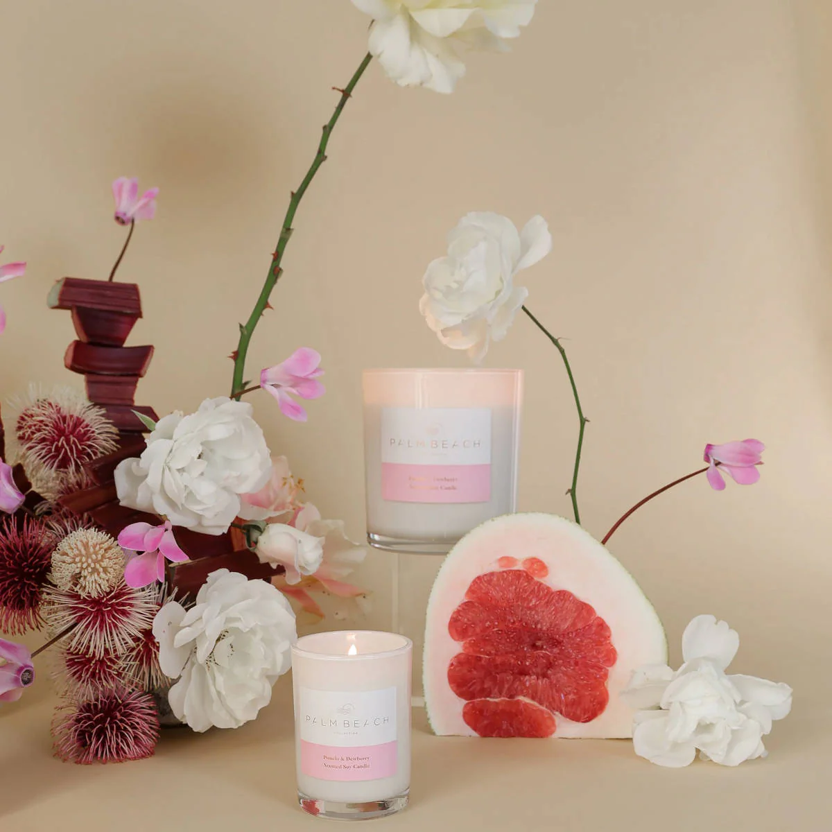 Palm Beach Collection Pomelo & Dewberry Candle 420g - Image 5