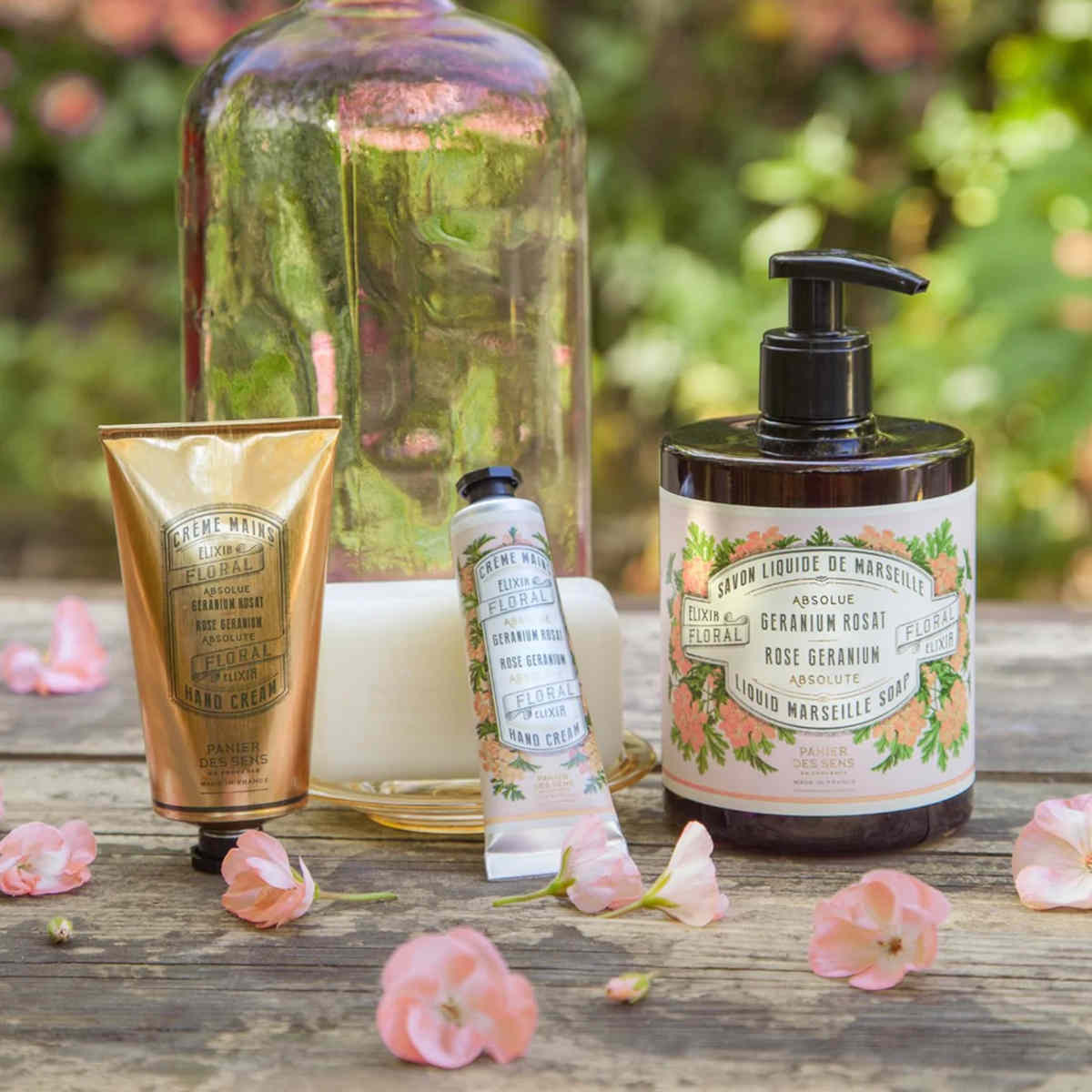 Panier Des Sens Rose Geranium Marseille Liquid Soap 500ml - Image 3