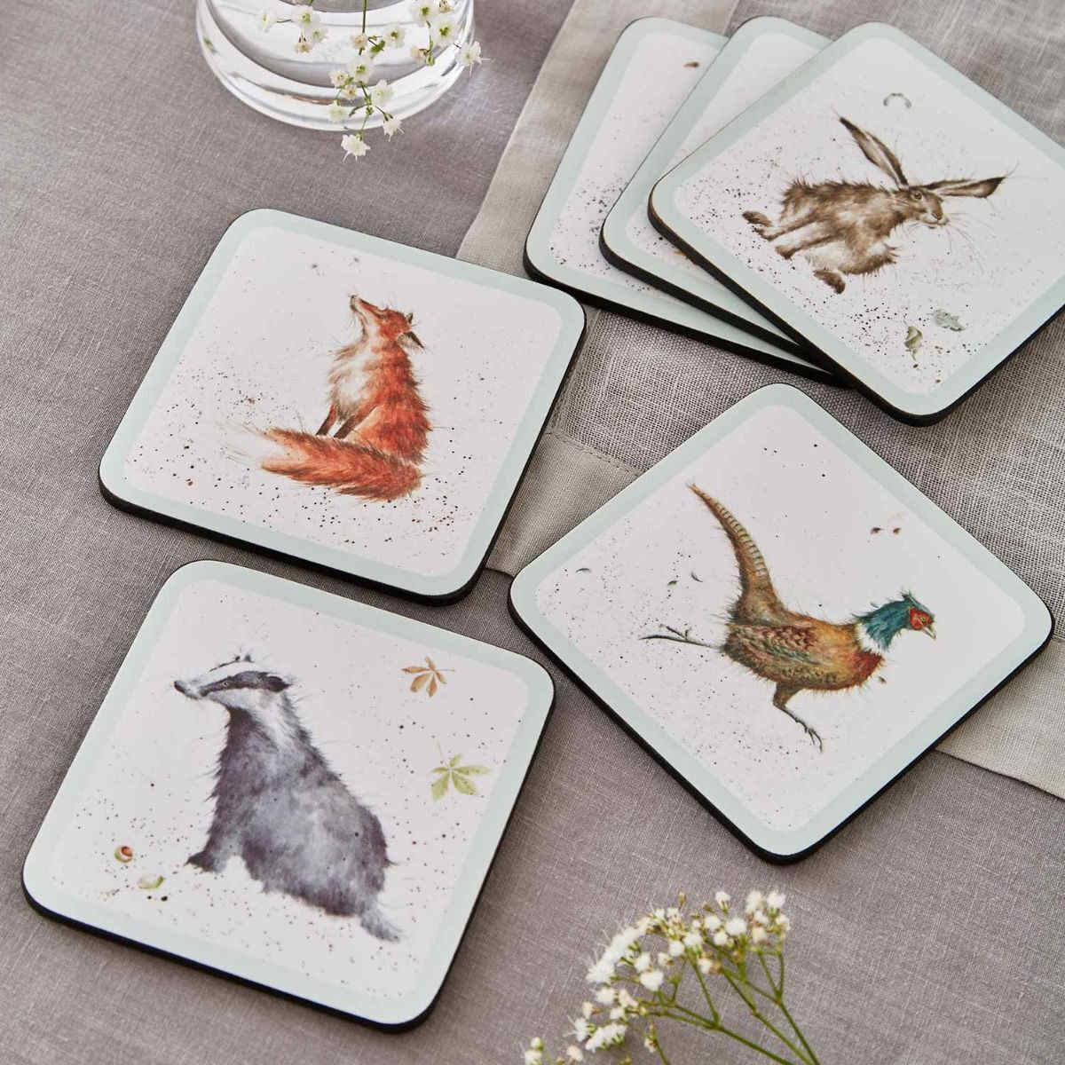 Pimpernel Wrendale Coasters Set of 6 - Image 11