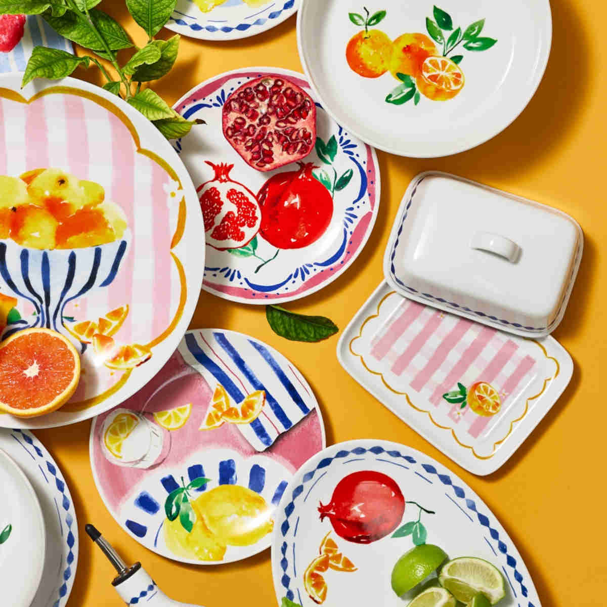 Porto Positano Side Plate Summer 20cm - Image 2