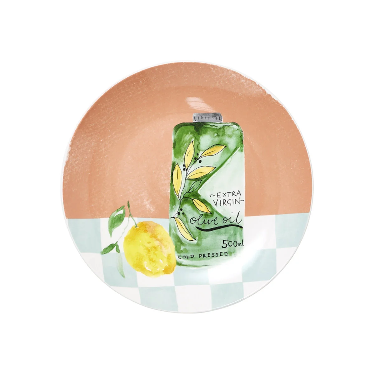 Porto Valentina Side Plate Olive Oil 20cm