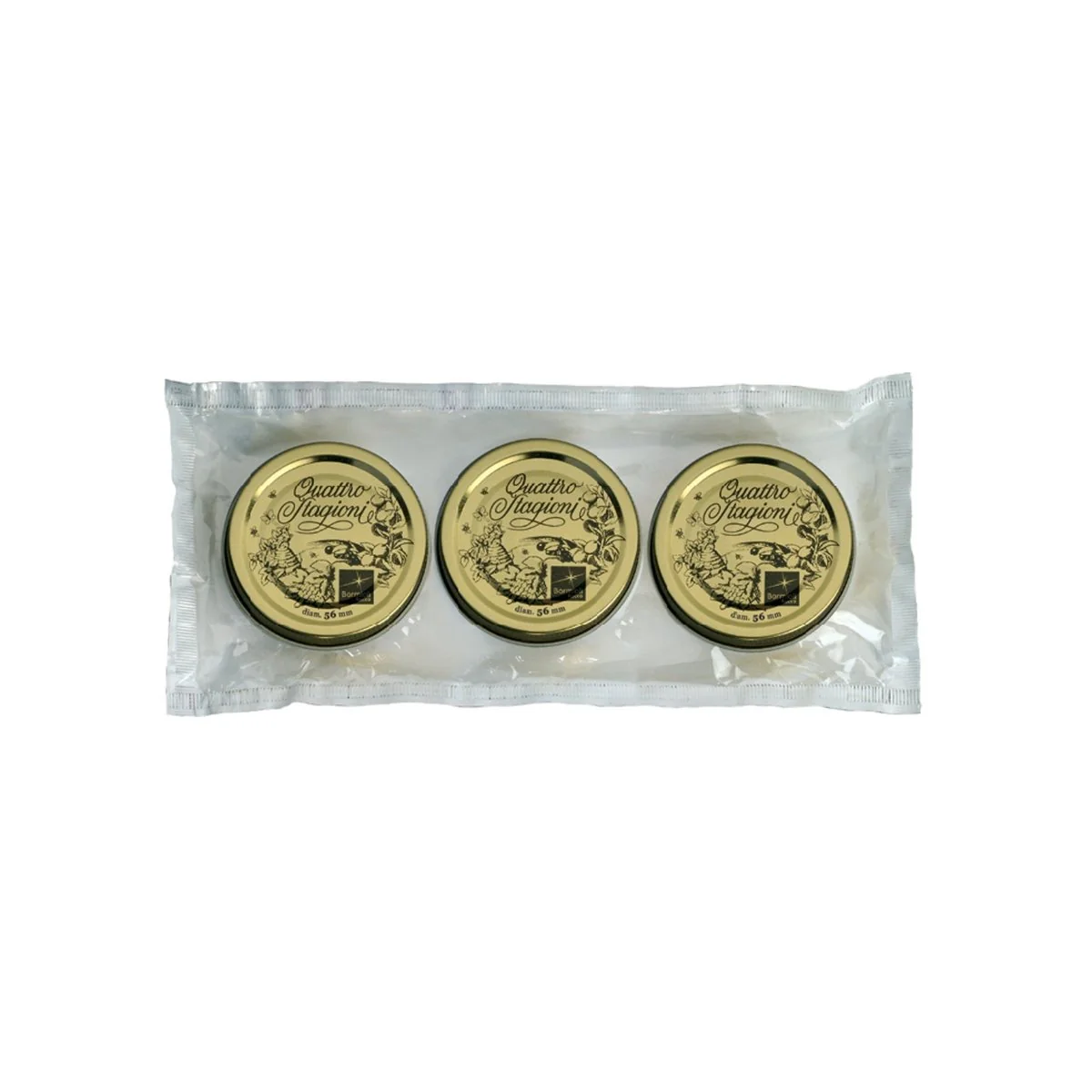 Bormioli Rocco Quattro Preserving Caps Set of 2 (56mm)