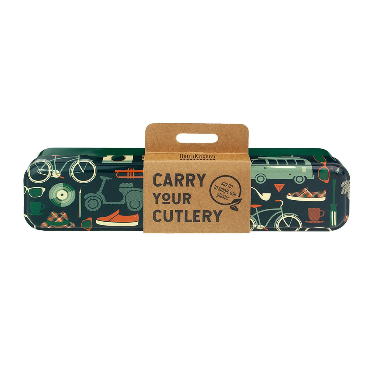 RetroKitchen Carry Your Cutlery Retroman - Image 3