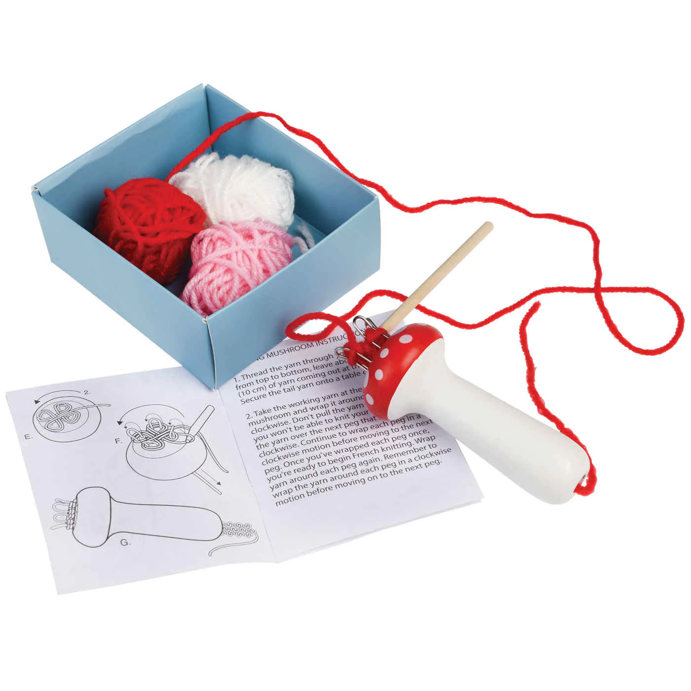 Rex London Knitting Mushroom - Image 2