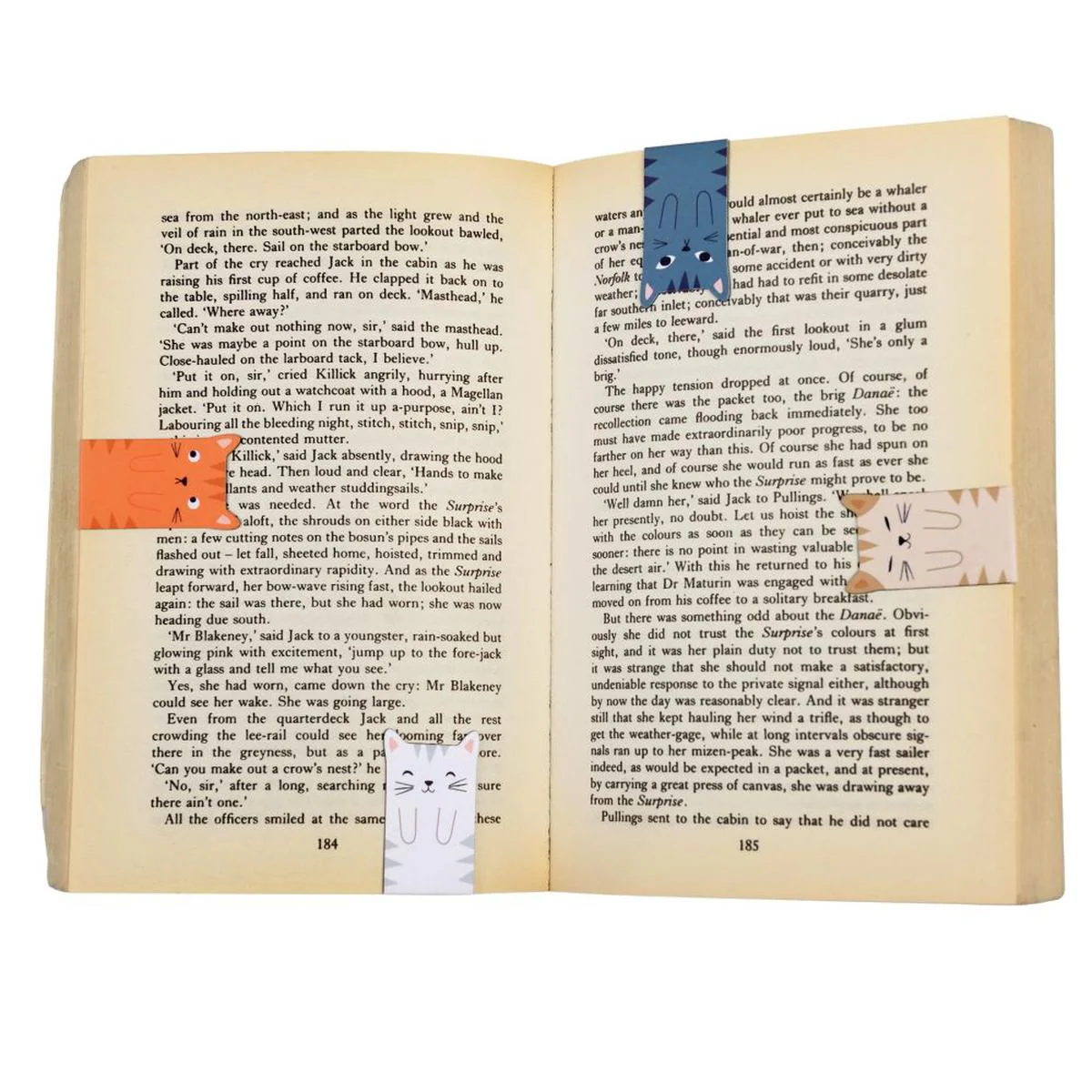 Rex London Magnetic Cat Bookmarks Set of 4 - Image 3