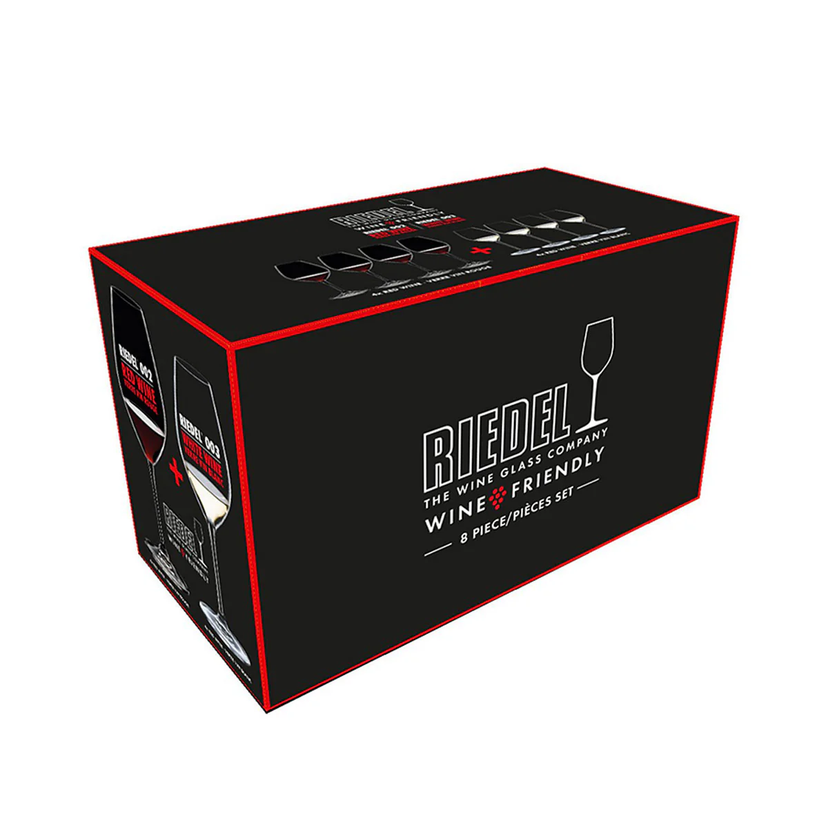 RIEDEL Wine Friendly Set 670ml/400ml 8 Piece - Image 4