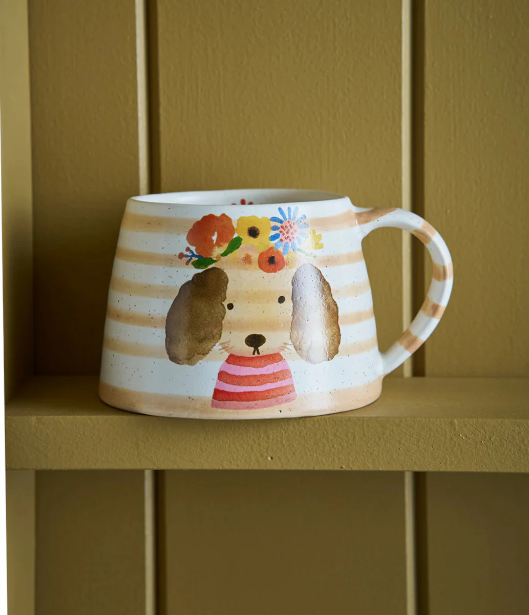 Robert Gordon Carolyn Gavin 4 Dogs & a Cat Sout Mug 340ml - Image 2