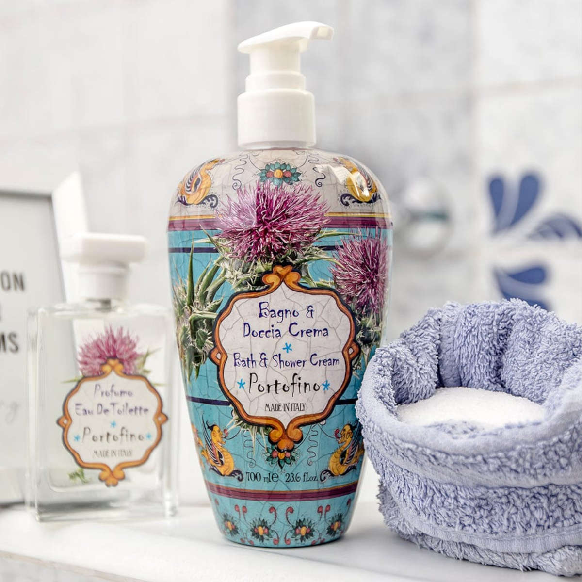 Rudy Profumi Maioliche Portofino Neroli and Gardenia Body Wash 700ml - Image 3