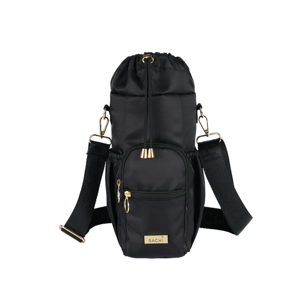 Sachi Crossbody Insulated Bottle Bag Black - Image 2