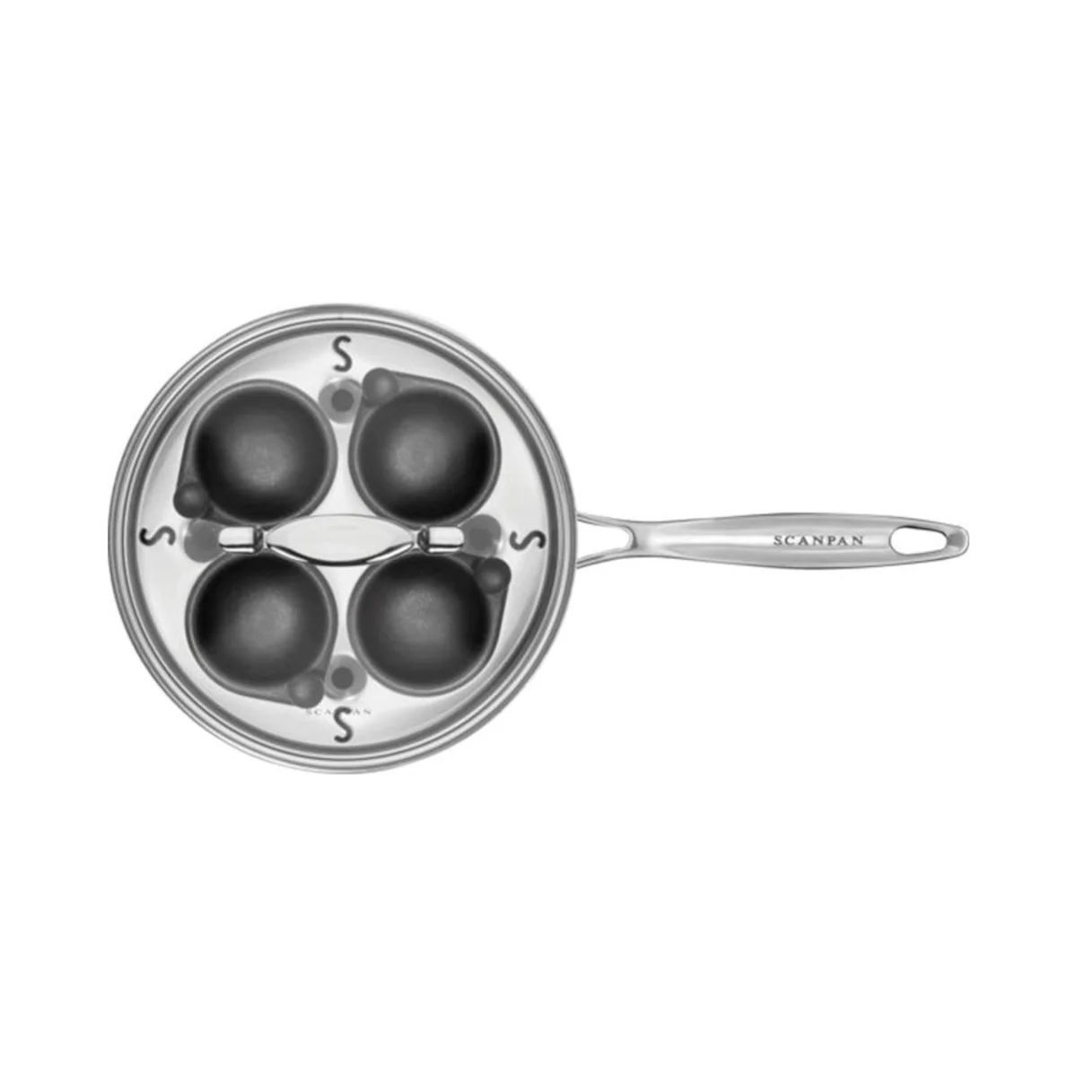 Scanpan Impact Egg Poaching Pan 20cm - Image 4