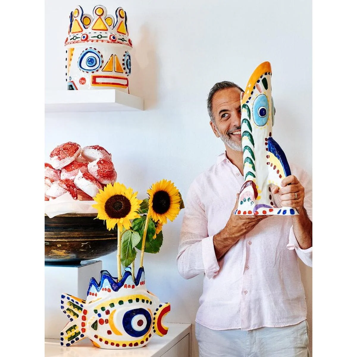 Serax Ottolenghi Vase 03 Mix Sicily - Image 10