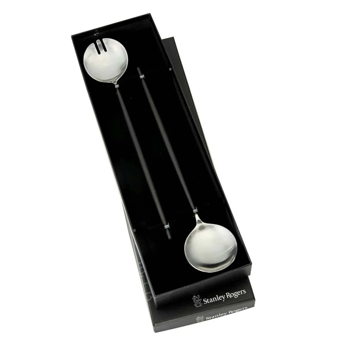 Stanley Rogers Piper Black Salad Serving Set - Image 3