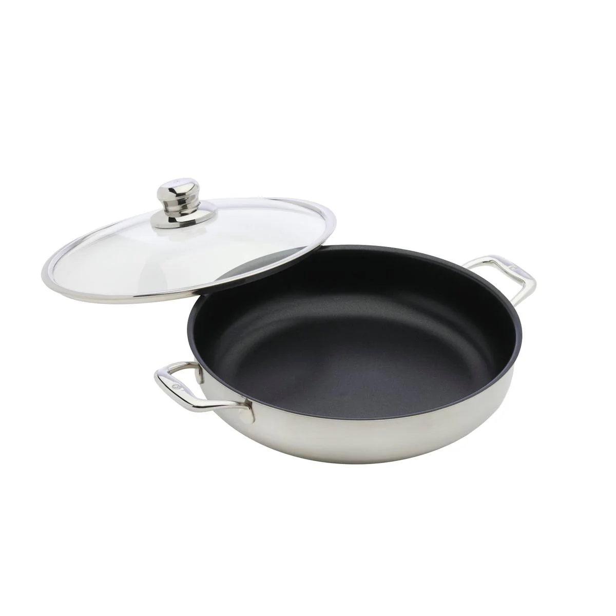 Swiss Diamond Clad Non-stick XD Induction Saute Pan with Lid 32cm 5L - Image 3