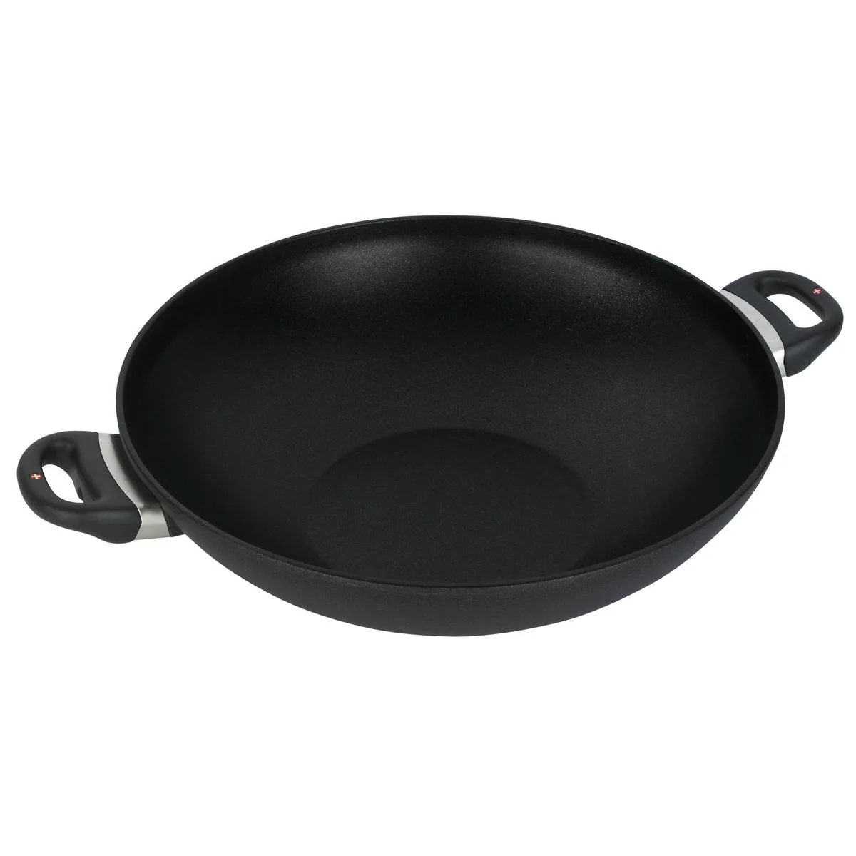 Swiss Diamond XD Induction Wok with Lid & Tempura Rack 36cm - Image 4