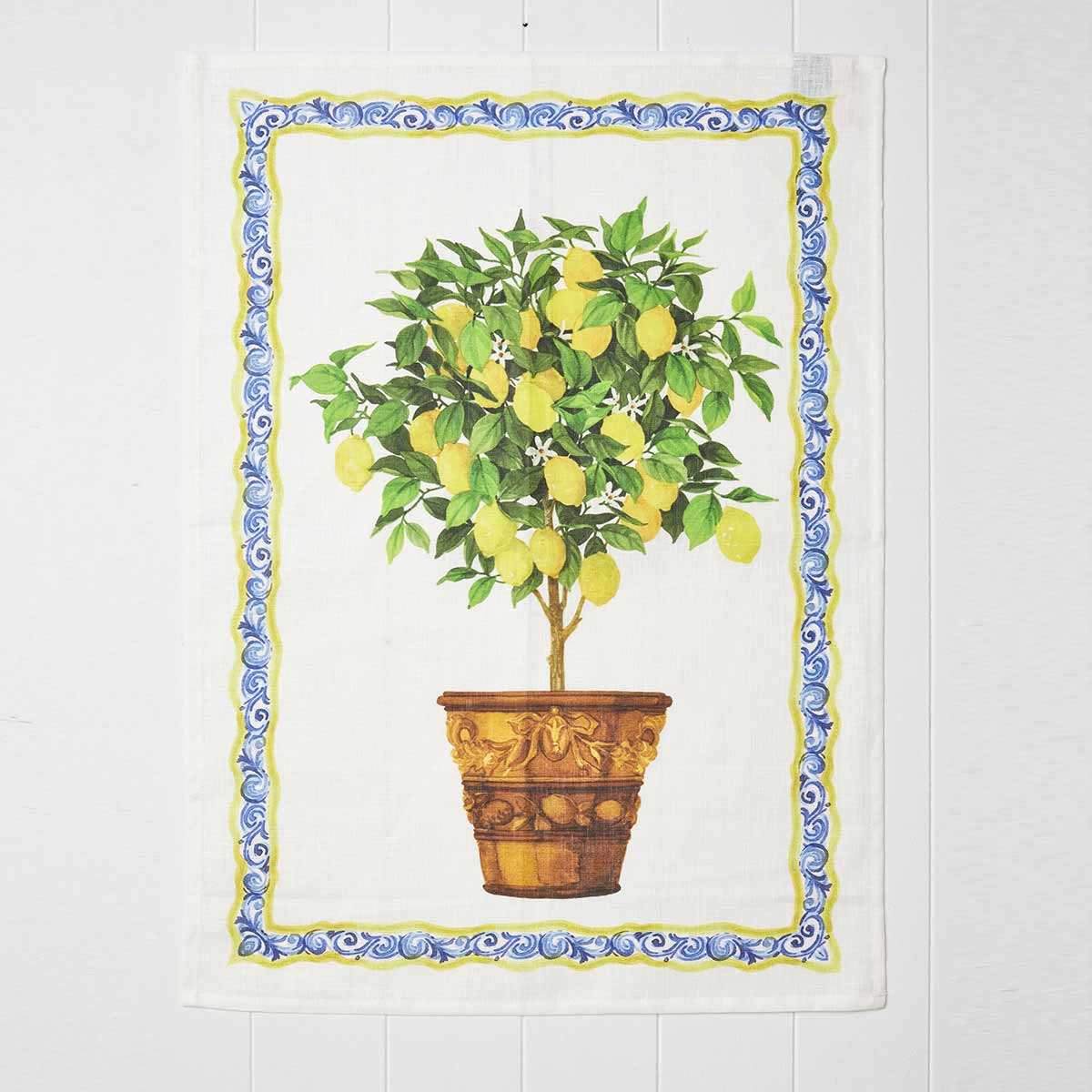 Tessitura Toscana Telerie Coccio Limonaia Tea Towel 50 x 70cm - Image 3