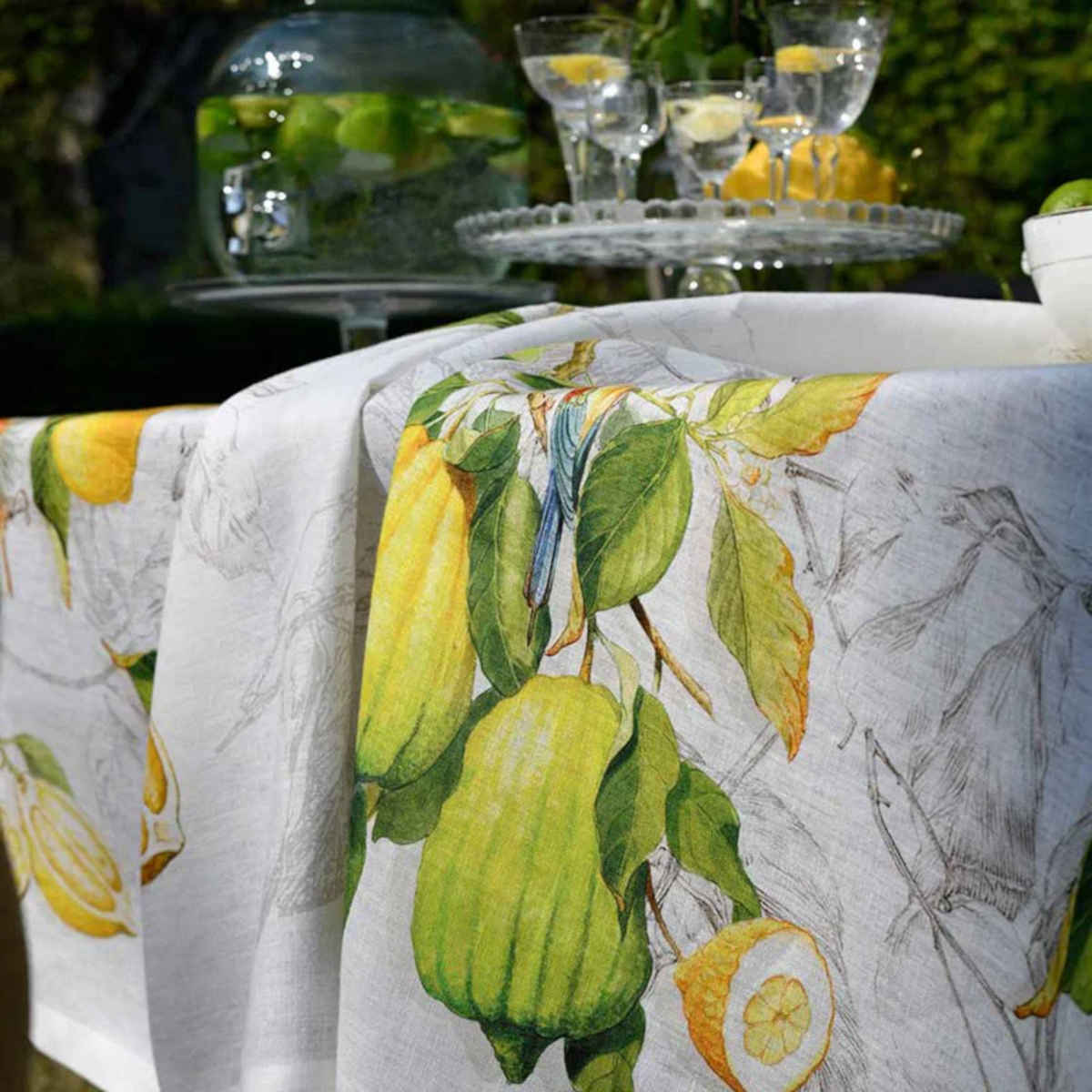 Tessitura Toscana Telerie Limoncello Tablecloth 170cm x 270cm - Image 4