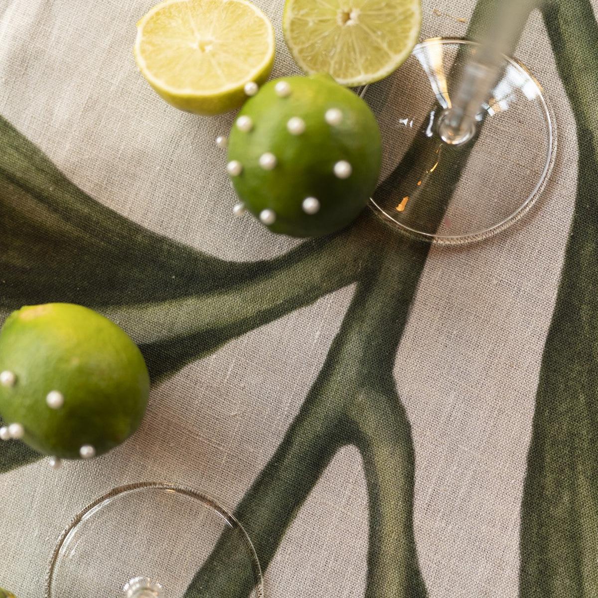 Tessitura Toscana Telerie Tamarindo Linen Tablecloth 170x270cm - Image 5