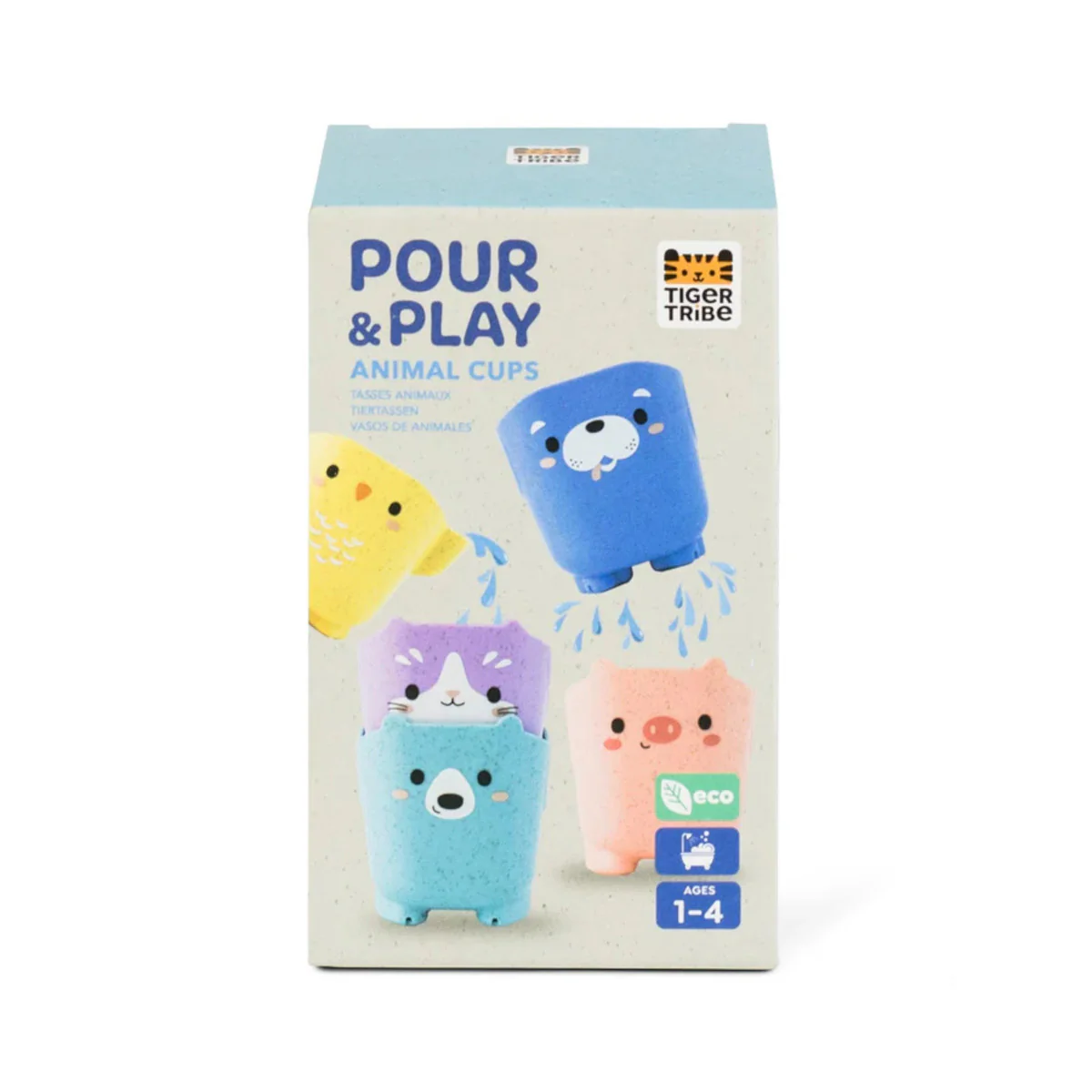 Tiger Tribe Pour & Play Animal Cups - Image 4